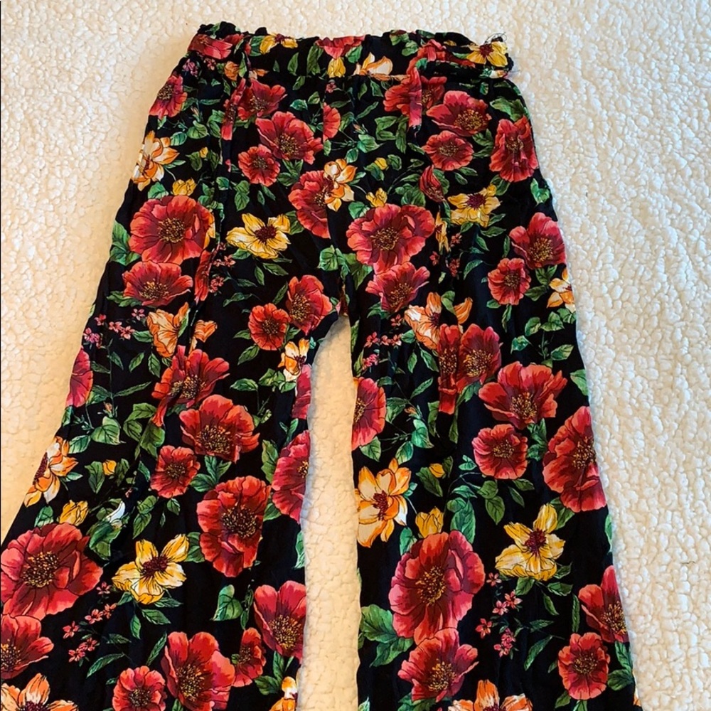 Flare Flower Pants